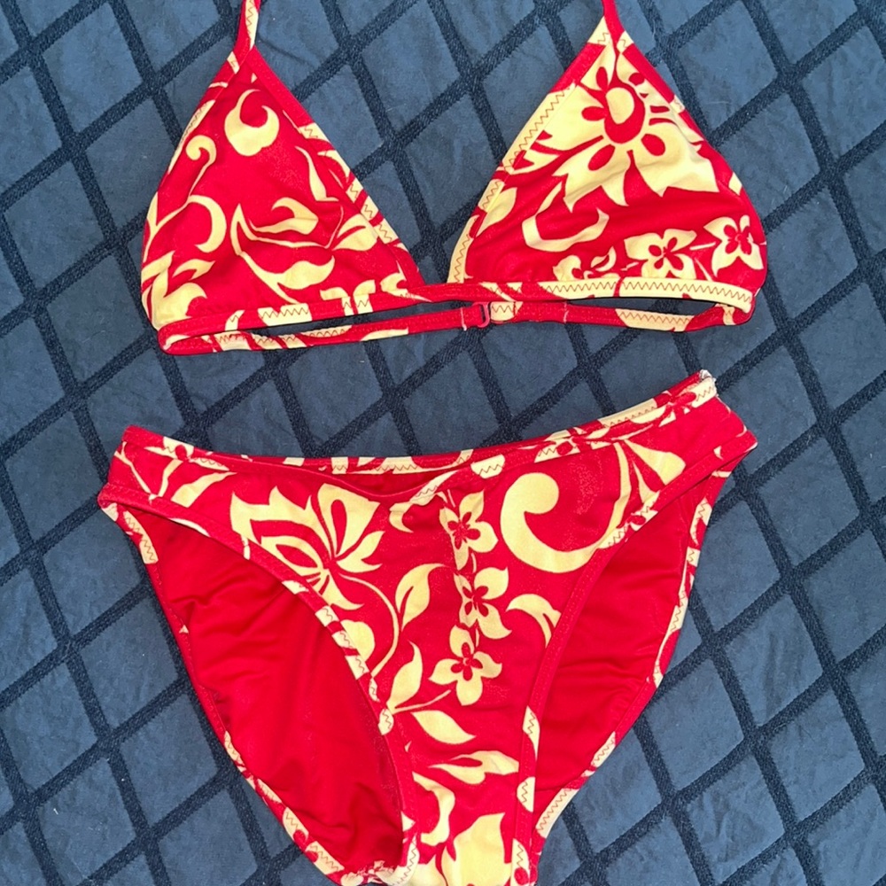 Roxy tropical print swimsuit